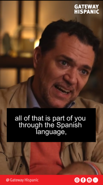 Zunzunegui reivindica la herencia hispana en la nueva película We the Hispanos (VIDEO)