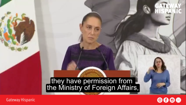 Sheinbaum reconoce presencia de agentes extranjeros y desata cuestionamientos (VIDEO)