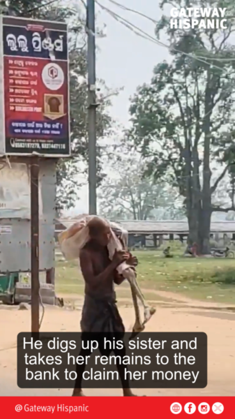 Shocking Case: Man Digs Up His Sister to Claim Her Money (VIDEO)